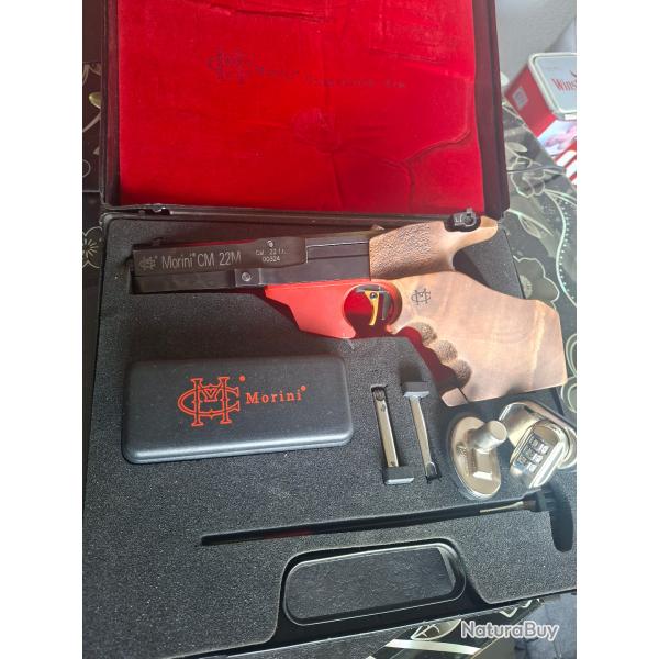 Pistolet MORINI CM22 M  22LR