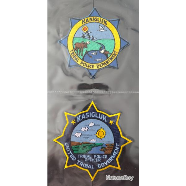 LOT �CUSSONS US POLICE AM�RINDIENNE N'15