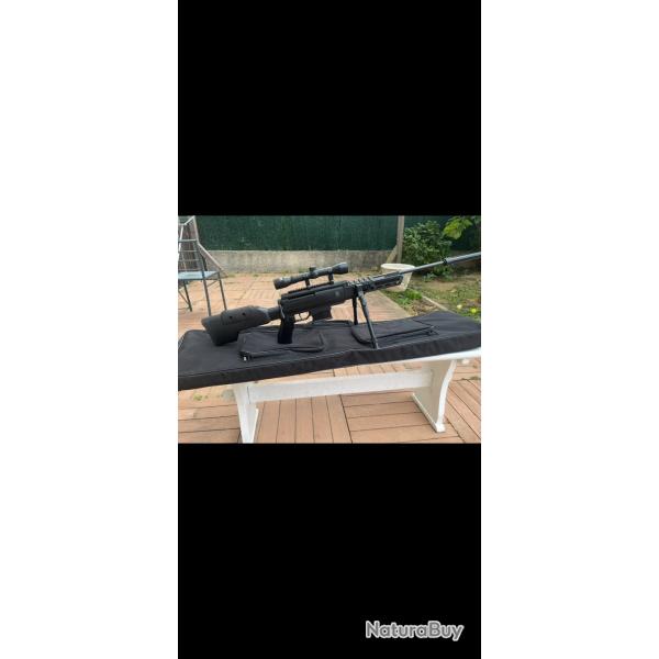 Vend Pack Carabine Black OPS Sniper Tactical 4,5mm 19.9 Joules