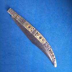 Navaja espa&ntilde;ola de espejillos antigua