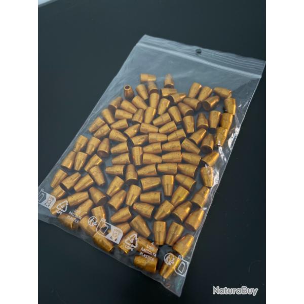 100 Ogives 9mm HP 115 gr H&N