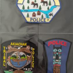 LOT &Eacute;CUSSONS US POLICE AM&Eacute;RINDIENNE N'22