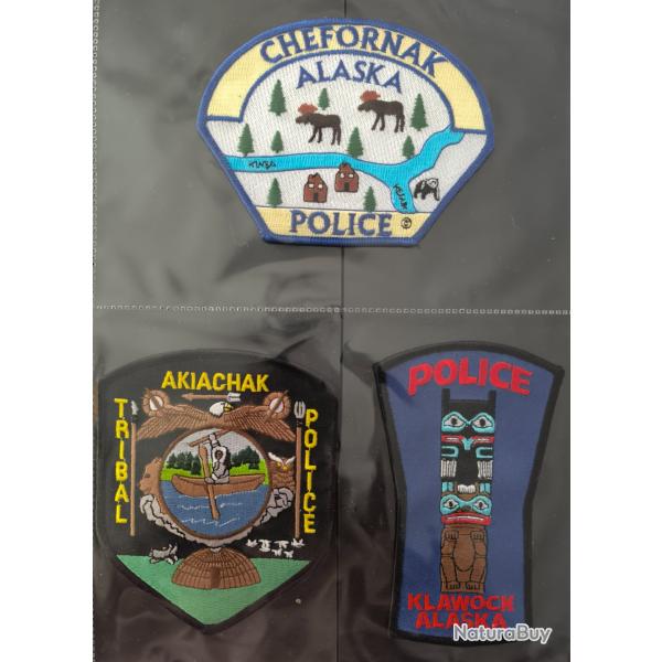 LOT �CUSSONS US POLICE AM�RINDIENNE N'22