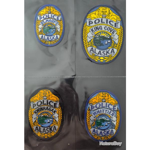 LOT �CUSSONS US POLICE AM�RINDIENNE N'23