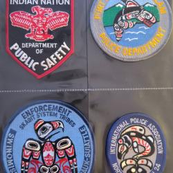 LOT &Eacute;CUSSONS US POLICE AM&Eacute;RINDIENNE N'26