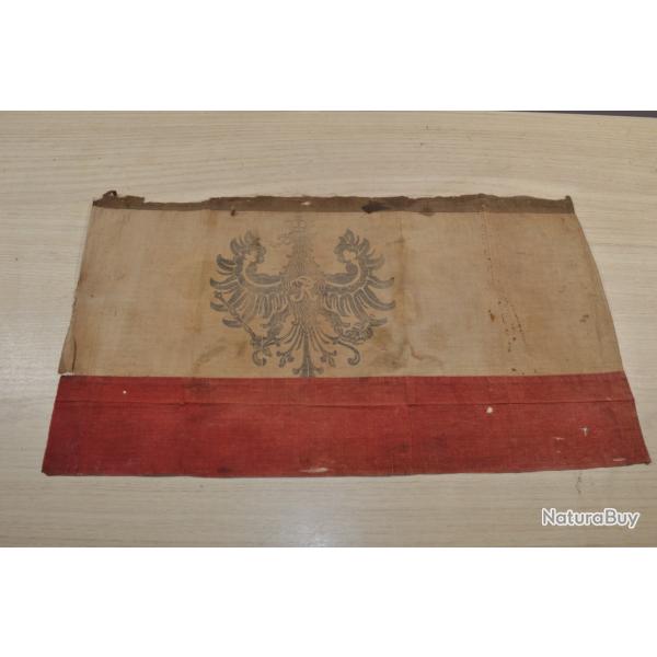 Reste de Drapeau Imp�rial Allemand WWI 1914/1918 �quipement Lance ? Etendard ?  Jus (24)