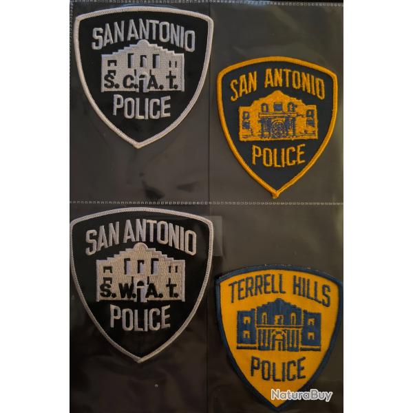 LOT �CUSSONS US POLICE TEXAS N'27 indien