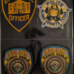 LOT &Eacute;CUSSONS US POLICE TEXAS N' 28 indien