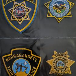 LOT &Eacute;CUSSONS US POLICE AM&Eacute;RINDIENNE N'34