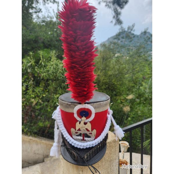 Shako officier de parade 1er empire