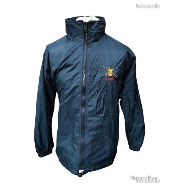 Veste thermique r�versible marine avec capuche de l'arm�e britannique-XL