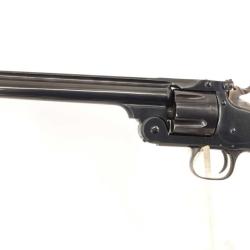 REVOLVER DE TIR SMITH & WESSON NEW MODEL N&deg;3 RUSSIAN SINGLE ACTION CALIBRE 44 RUSSIAN 1878-1912 - US