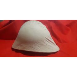 Couvre Casque ADRIAN 1915 TOILE COTON Beige WW1 VERDUN ARGONNES AISNE VOSGES SOMMES CHAMPAGNE...