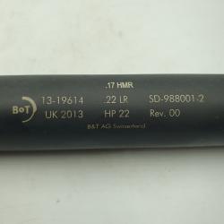 MODERATEUR DE SON  B&T  CAL.17HMR / 22LR -1/2X20 - D46