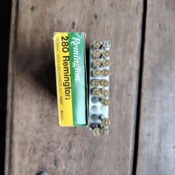 lot cartouches 280 remington et 7mm remington express (qui d&eacute;signent le m&ecirc;me calibre)