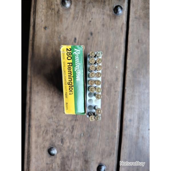 lot cartouches 280 remington et 7mm remington express (qui d�signent le m�me calibre)