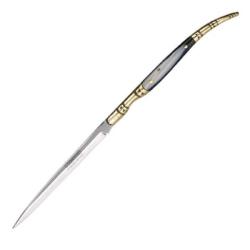 Couteau pliant stylet Cudeman fa&ccedil;on corne