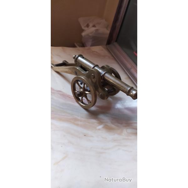 Canon d'artillerie bronze a poudre noir