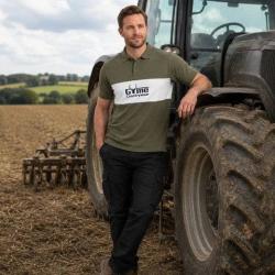 Polo The Game Countrywear Vert, Blanc et Marine