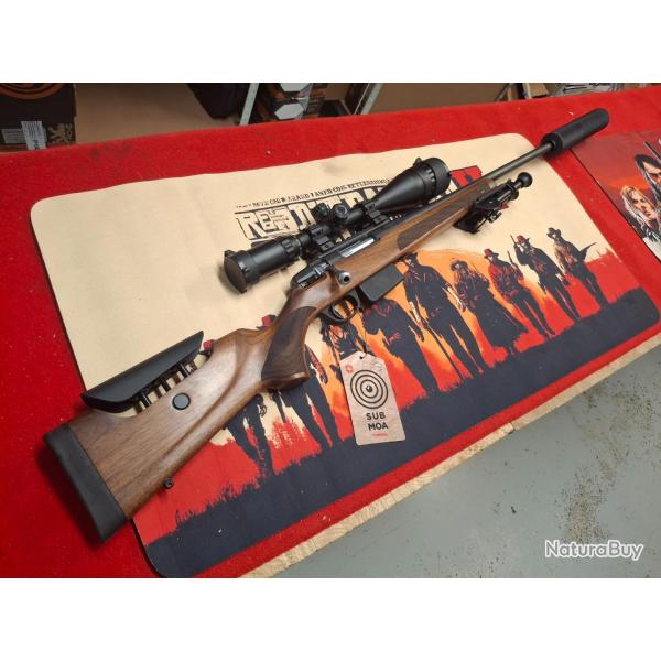 ATA ARMS TURQUA BOIS CAL.308 WIN + LUNETTE + SILENCIEUX + MALLETTE + BIPIED