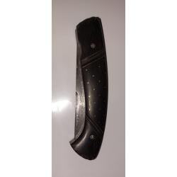 Couteau 1515 ebene Inuit nuit etoilee damas et mammouth