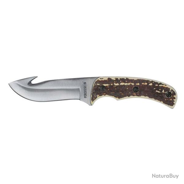 Prix de d�part � 1� !! Couteau droit � d�pecer Skinner PERCUSSION