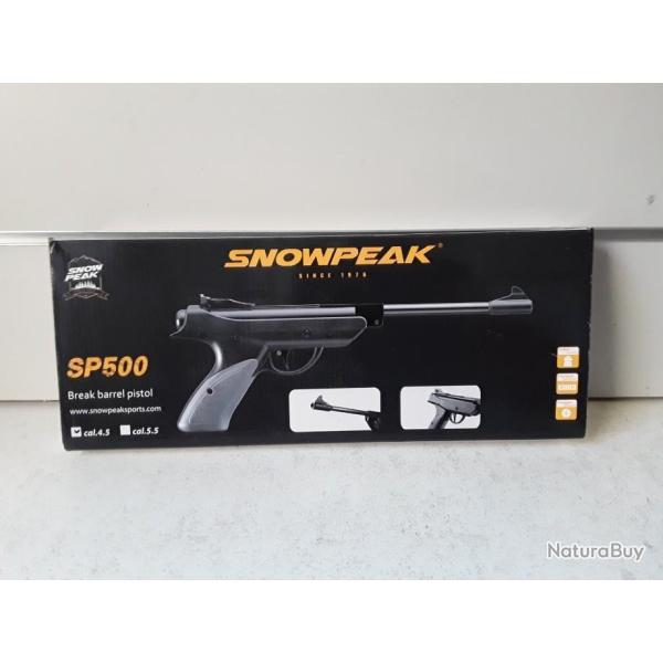 Pistolet Snowpeak SP500 cal.4,5mm top produit a saisir