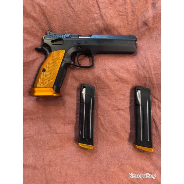PISTOLET EXCEPTIONNEL: CZ TS2 ORANGE 9mm