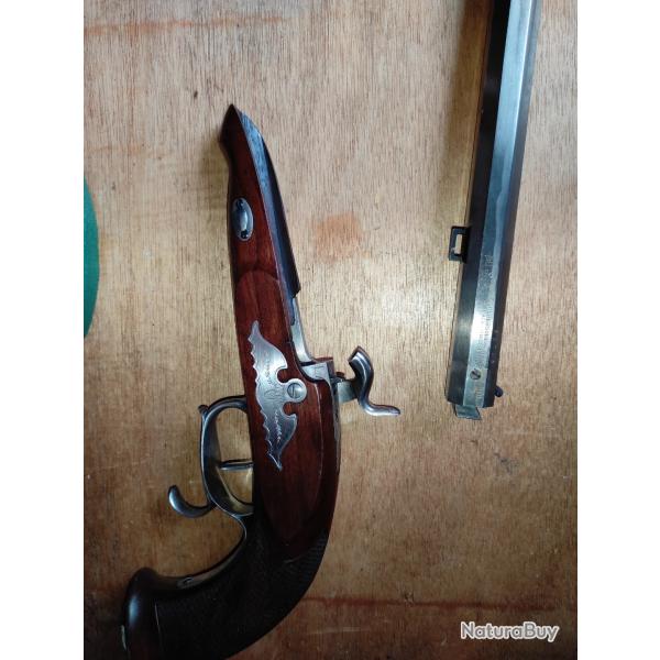 Pistolet de duel Lepage target Pedersoli Cal 44