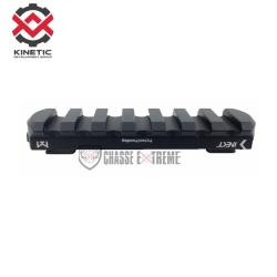 Rail M-Lok KINETIC DEVELOPMENT GROUP 7 Slots Aluminium Noir