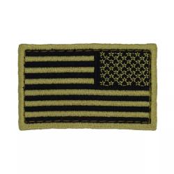 Patch Drapeau USA Invers&eacute; Tan