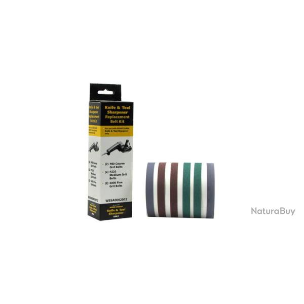 Accessoires aff�tage Kit de bandes abrasives pour MK2 (par 6) Worksharp