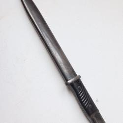 Ba&iuml;onnette allemande Mauser K98 - S84/98 III - JOS. CORTS Sn. 1940 - fourreau d'origine