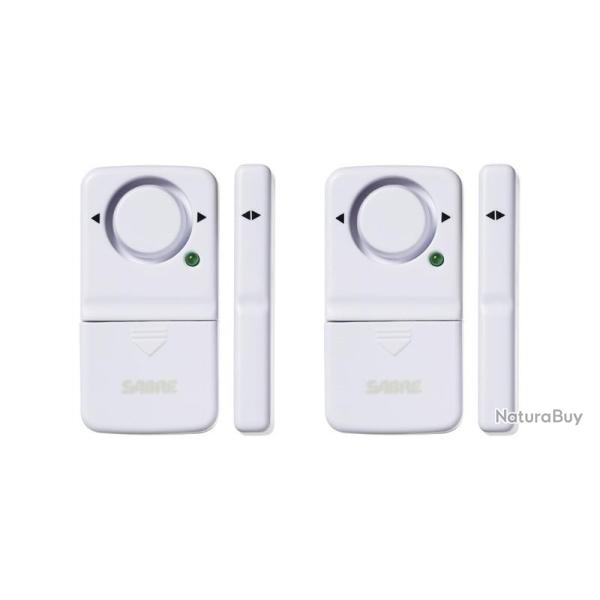 Alarmes Alarme magn�tique pour porte et fen�tre (Par 2) Sabre Red