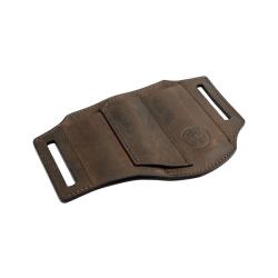 Sac, Etui, Housse de transport Etui Cuir Nubuck ED-Three Marron Boker