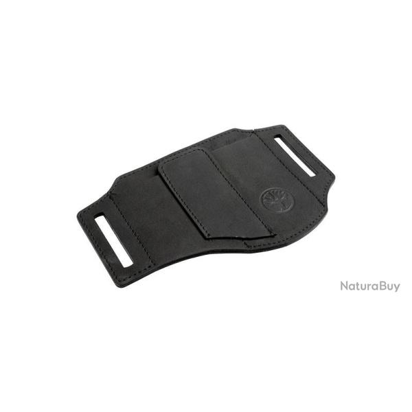 Sac, Etui, Housse de transport Etui Cuir Nubuck ED-Three Noir Boker