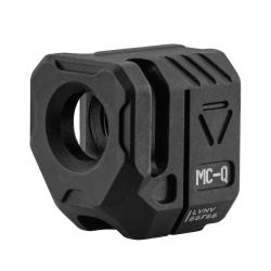 COMPENSATEUR PISTOLET STRIKE INDUS. COMP QUAD MICRO 1/2X28