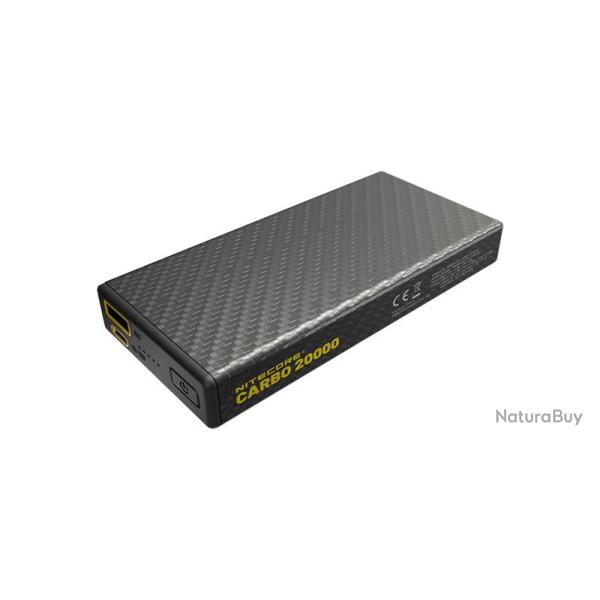 Batteries externes Batterie externe en carbone - CARBO 20000 Nitecore