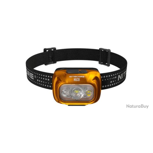 Lampes frontales Lampe Frontale NU31 Orange - 550Lm Nitecore
