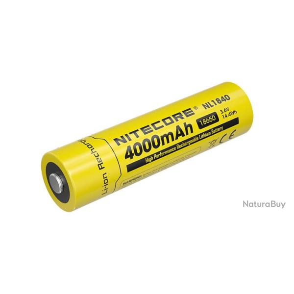 Piles, Accus Accu Li-ion 18650 - Capacit� 4000mAh Nitecore