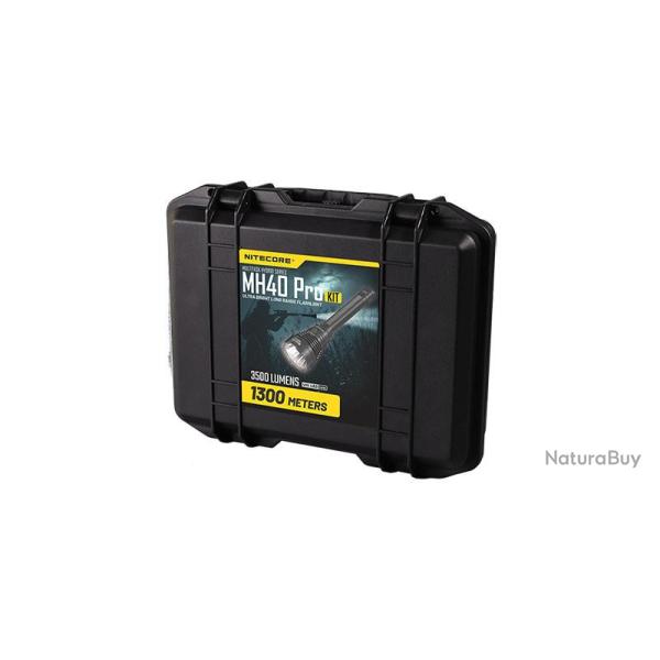 Lampes torches Kit Lampe torche MH40 Pro - 3500Lm Nitecore