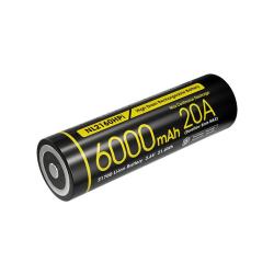 Piles, Accus Batterie Rechargeable 21700 Li-ion Haute Performance Nitecore