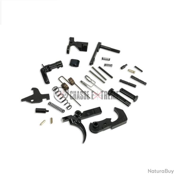 Kit de Pi�ces Lower KAK pour AR-15 sans Poign�e ni Garde de D�tente Noir