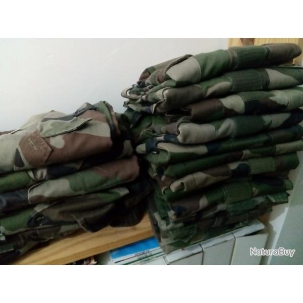 Lot de 10 chemisettes camoufl�es - occasion