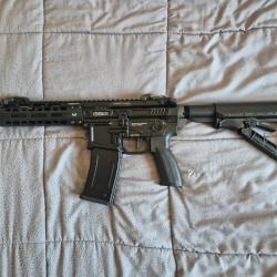 R&eacute;plique airsoft g&g 556 rifle series gbbr