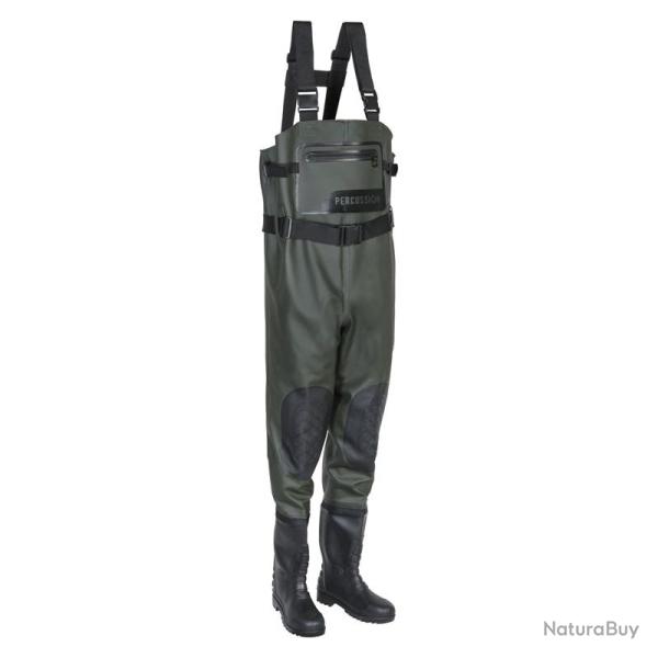 Waders PVC Percussion Kaki-44/45