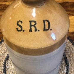 Cruche Militaire Anglaise SRD WW2 british Rhum 33 CM