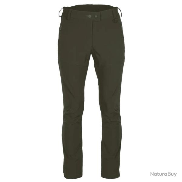 DESTOCKAGE ! Pantalon Kaki Shell Coupe Vent Stretch Pinewood Wilda Femme T48