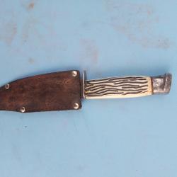 poignard ancien annes 50/70 precise sportine cutlery  brazil