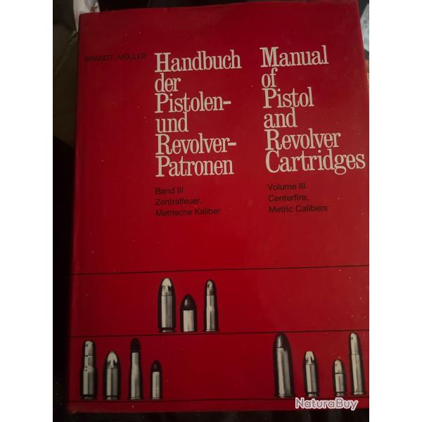 Manual of Pistol and revolver cartridges volume 3